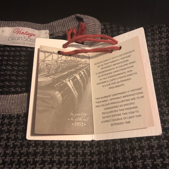 Gran Sasso Wool Sweater 52 - Picture 5 of 10